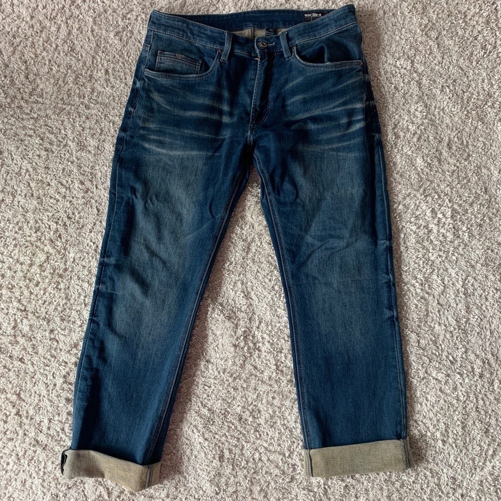 Buffalo David Bitton Mens Straight Stretch Jeans